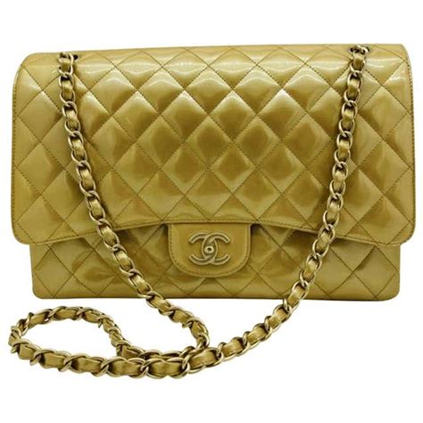 chanel bag gold|chanel 11.12 bag price.